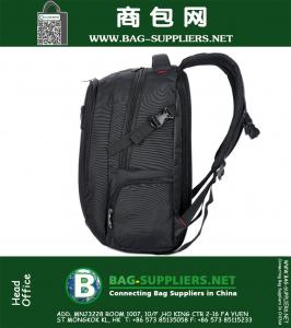 Hoge kwaliteit Grote laptoptas heren dubbele schouder reistas militaire tas