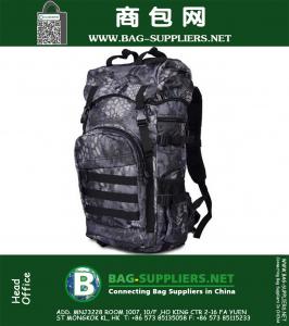 Tactische tas Multifunctionele buitensporten Wandelen Camping Jacht Militaire Rugzak 600D Nylon Camouflage Reistassen
