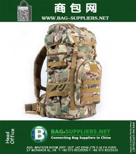 Tactische tas Multifunctionele buitensporten Wandelen Camping Jacht Militaire Rugzak 600D Nylon Camouflage Reistassen