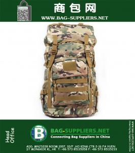 Tactische tas Multifunctionele buitensporten Wandelen Camping Jacht Militaire Rugzak 600D Nylon Camouflage Reistassen