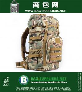 Tactische tas Multifunctionele buitensporten Wandelen Camping Jacht Militaire Rugzak 600D Nylon Camouflage Reistassen