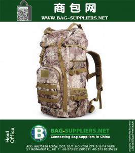 Tactische tas Multifunctionele buitensporten Wandelen Camping Jacht Militaire Rugzak 600D Nylon Camouflage Reistassen