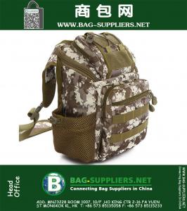 Mode Camouflage Bergbeklimmen Unisex Hoge kwaliteit Student multifunctionele canvas tas militaire rugzak