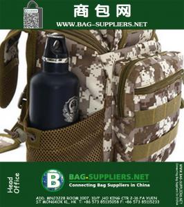 Mode Camouflage Bergbeklimmen Unisex Hoge kwaliteit Student multifunctionele canvas tas militaire rugzak
