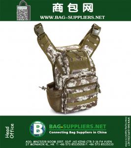 Mode Camouflage Bergbeklimmen Unisex Hoge kwaliteit Student multifunctionele canvas tas militaire rugzak
