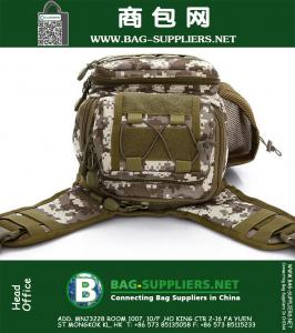 Mode Camouflage Bergbeklimmen Unisex Hoge kwaliteit Student multifunctionele canvas tas militaire rugzak