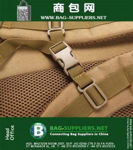 Reizen Camping Rugzak Outdoor Sport Nylon Wading Tatical Rugzak Heren Unisex Wolf Bruin 35L Tactische Militaire Rugzak