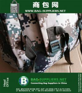 Camouflage Rugzak Buitensport Camping Fietsen Wandelen Militaire Rugzak Multifunctioneel Nylon Tactisch Jacht Molle Rugzak
