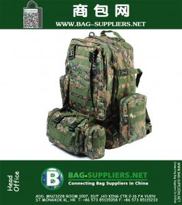 Outdoor Militaire Tactische Rugzak Camping Wandelen Tas Trekking Sport Rugzakken 70L Rugzakken