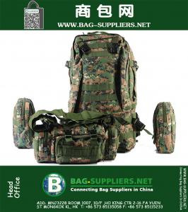 Outdoor Militaire Tactische Rugzak Camping Wandelen Tas Trekking Sport Rugzakken 70L Rugzakken
