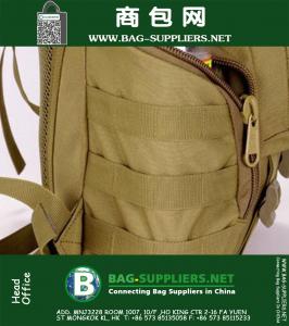 Jacht Tactische Zakken MOLLE Waterdichte Rugzak Militaire uitrusting 3P Gym School Trekking Ripstop Woodland Army Gear