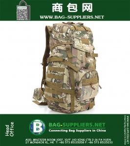 Grote outdoor klimmen pakket sport militaire rugzak waterdichte tas mannen reistas rugzak tactische tas