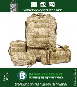 Hiking Camping Rugzakken Ployester Stof Waterdichte Dames Heren Tactische Militaire Rugtas