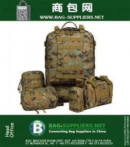 Hiking Camping Rugzakken Ployester Stof Waterdichte Dames Heren Tactische Militaire Rugtas