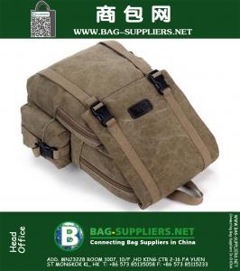 Outdoor militaire tactische rugzak camping wandelen canvas reizen schooltas voor tieners meisjes jongens laptop knapzak