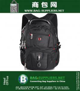 Laptoptas heren dubbele schouder reistas militaire 15