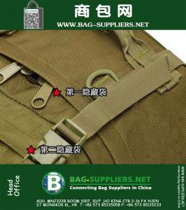 Solid Nylon Antihechtende Outdoor Sport Klimmen Camping Wandelen gecombineerd Trekking Molle reistassen Militaire Tactische Rugzak 60L