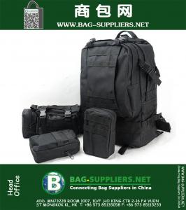 Wandelen Camping Rugzakken Sets Unisex Ployester Stof Waterdichte Tactische Militaire Rugzak Rugzak