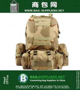 Unisex Outdoor Military 3P Tactical Backpack Camping Hiking Bag Trekking Sport Rucksacks
