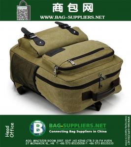 Unisex Outdoor Militaire Rugzak Man Reistassen Canvas Rugzakken Tas Sport Reis Rugzakken