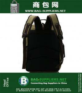 Unisex Outdoor Militaire Rugzak Man Reistassen Canvas Rugzakken Tas Sport Reis Rugzakken