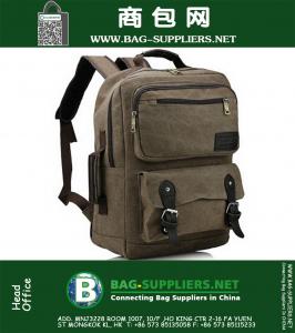 Unisex Outdoor Militaire Rugzak Man Reistassen Canvas Rugzakken Tas Sport Reis Rugzakken