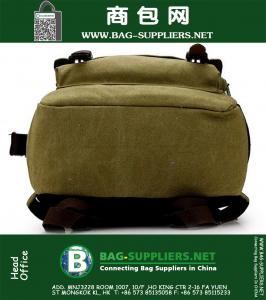 Unisex Outdoor Militaire Rugzak Man Reistassen Canvas Rugzakken Tas Sport Reis Rugzakken