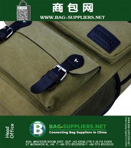 Unisex Outdoor Militaire Rugzak Man Reistassen Canvas Rugzakken Tas Sport Reis Rugzakken