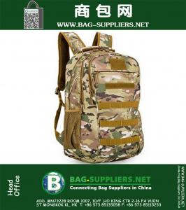Militaire Tactische Rugzak Hoogwaardige Waterdichte Nylon Tassen Multifunctionele Outdoor Camping Wandelen Reizen Camouflage Rugzakken