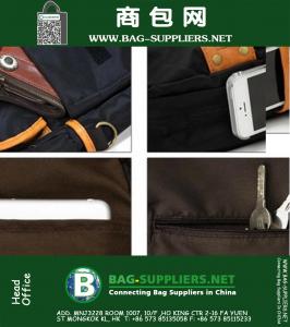Outdoor Canvas Militaire Schouder Tactische Rugzak Camping Reizen Wandelen Trekking Schoudertas