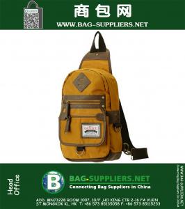 Outdoor Canvas Militaire Schouder Tactische Rugzak Camping Reizen Wandelen Trekking Schoudertas