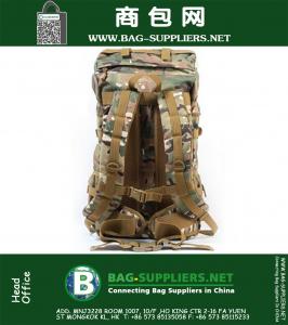 50L Tactische Rugzakken Vliegvissen Buiten Camping Rugzakken 600D Nylon Militaire Tassen Grote Capaciteit Reistas