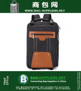 Mannen Canvas Rugzak Wandelen Klim Tas Grote Capaciteit Vintage Militaire Tactische Mannen Laptop Multifunctionele Bagpack