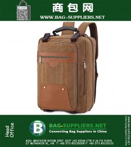 Mannen Canvas Rugzak Wandelen Klim Tas Grote Capaciteit Vintage Militaire Tactische Mannen Laptop Multifunctionele Bagpack