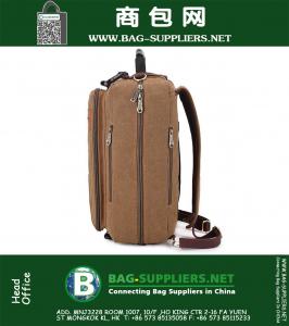 Mannen Canvas Rugzak Wandelen Klim Tas Grote Capaciteit Vintage Militaire Tactische Mannen Laptop Multifunctionele Bagpack