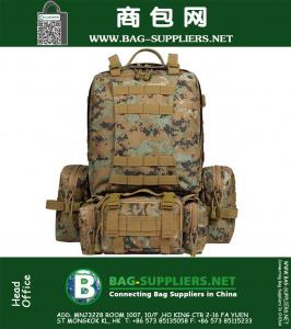 50L Militaire Molle Tactical Assault Rugzakken Outdoor Camping Tas