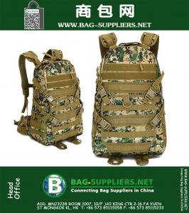 Molle apparatuur militaire tas grote capaciteit 40L multifunctionele laptop rugzak waterdichte nylon tactische rugzakken