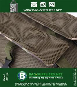 Heren Outdoor Militaire Tactische Rugzak Grote Capaciteit Camping Wandelen Bergsport Rugzak Duurzame Waterdichte Reistas