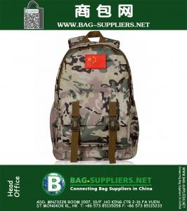 Heren Camouflage Rugzakken Militaire Tactische Rugzak Buitensporten Hiking Rugzak Ademend Trekking Rugzakken
