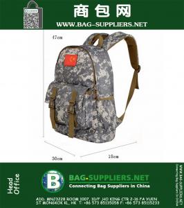 Heren Camouflage Rugzakken Militaire Tactische Rugzak Buitensporten Hiking Rugzak Ademend Trekking Rugzakken