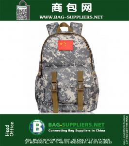 Heren Camouflage Rugzakken Militaire Tactische Rugzak Buitensporten Hiking Rugzak Ademend Trekking Rugzakken