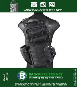 Tactische Rugzak Heren 1000D Waterdicht 3 Sling Rugzak Leger Schouder Militaire reis Multifunctionele Molle Sporttas
