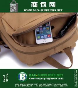 Hoge kwaliteit ! Heren Reistassen Molle 3D Militaire Tactische Rugzak Rugzak Camping Wandelen Trekking 40L Buitensporten Rugzakken