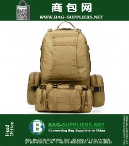 40L Molle 3D Tactische Outdoor Militaire Rugzak Rugzak Tas Camping Wandelen Tas