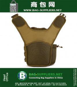 Army Style Sports Cross Body Pack MEN'S Casual enkele riem Sling One Shoulder Camping Tassen Camera Rugzak Rugzak
