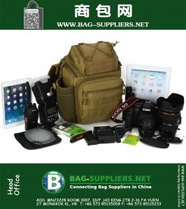 Army Style Sports Cross Body Pack MEN'S Casual enkele riem Sling One Shoulder Camping Tassen Camera Rugzak Rugzak