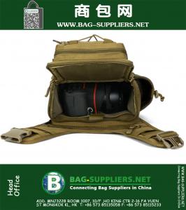 Army Style Sports Cross Body Pack MEN'S Casual enkele riem Sling One Shoulder Camping Tassen Camera Rugzak Rugzak