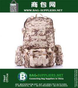 50L Molle Tactical Assault Outdoor Militaire Rugzakken Rugzak wandelen Camping Tas Large Amy travel back pack
