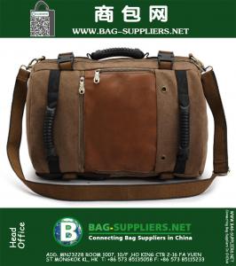 Multi-functioneel reizen tactische mannen rugzak beroemde vintage merk van hoge kwaliteit Canvas leger stijl schoudertas bagage tas