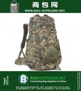 Man Camouflage Nylon Tactische uitrusting Gear Militaire stijl Rugzakken Rugzak Packs Waterdichte buitensporttassen Legertas